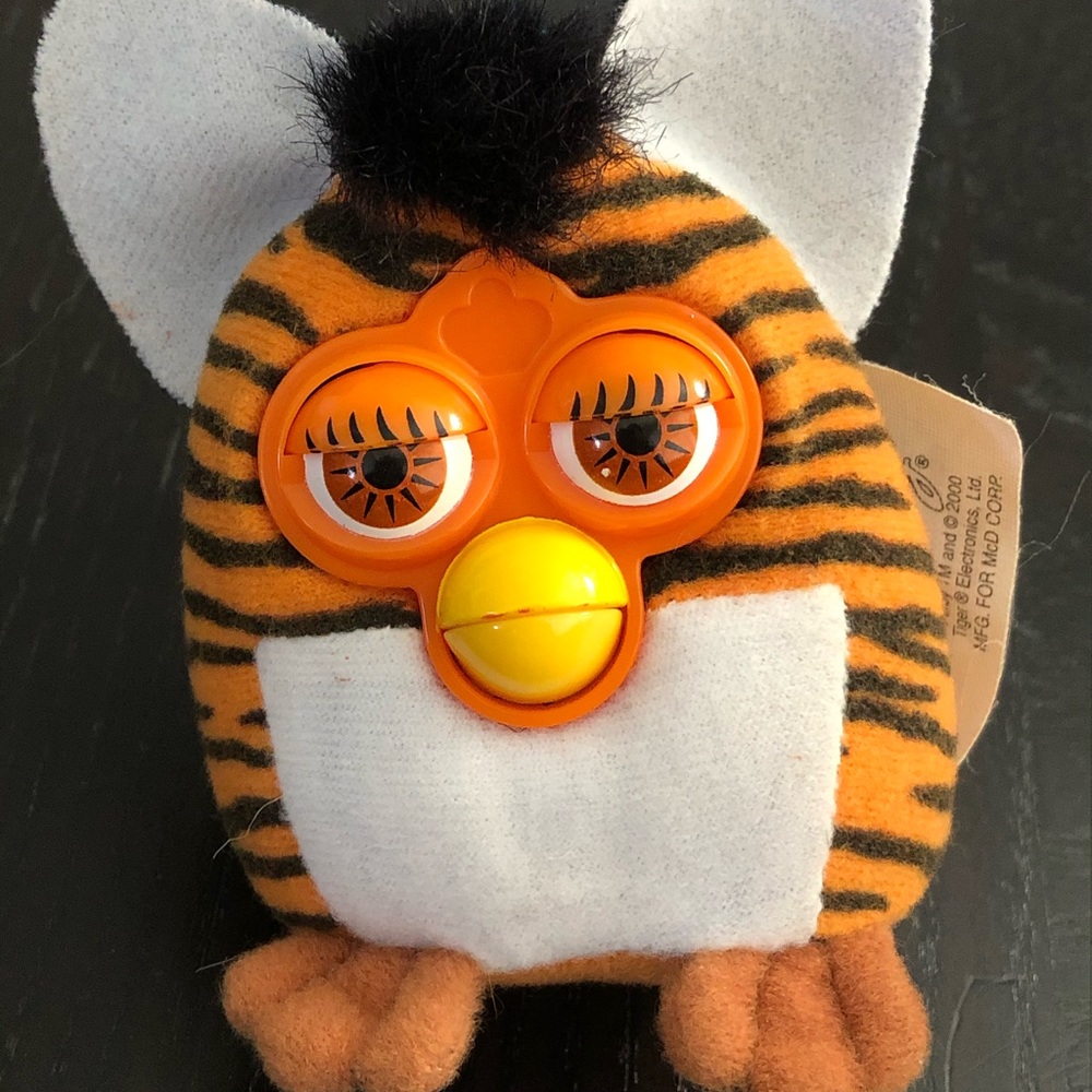 McDonald’s Furby plush keychain